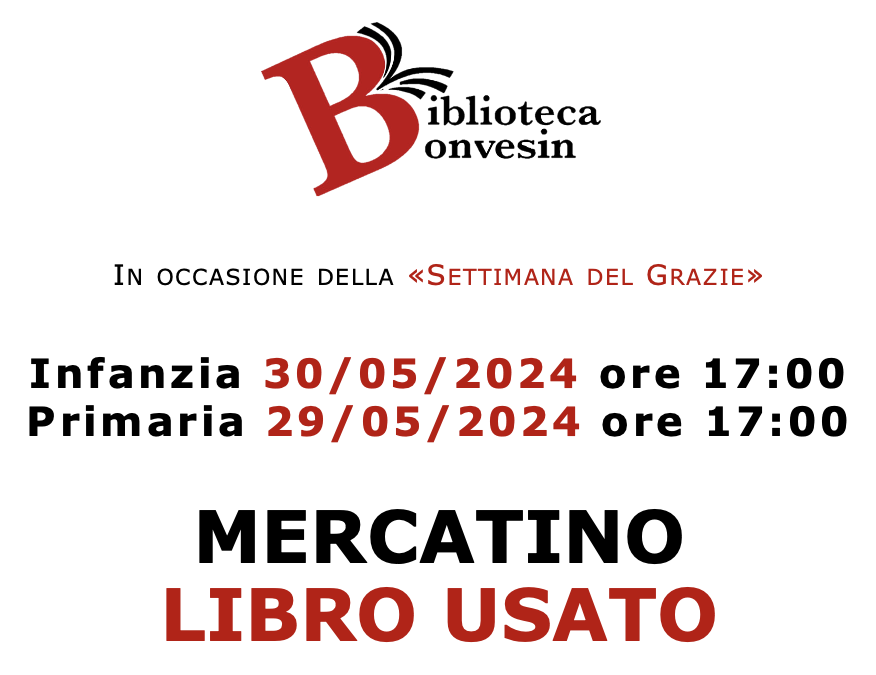 MERCATINO DEL LIBRO USATO 2024